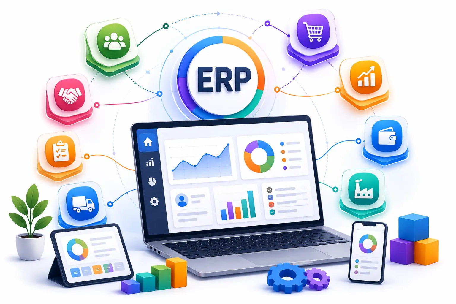 ERP Development Services services by ByteArray Technology Solutions